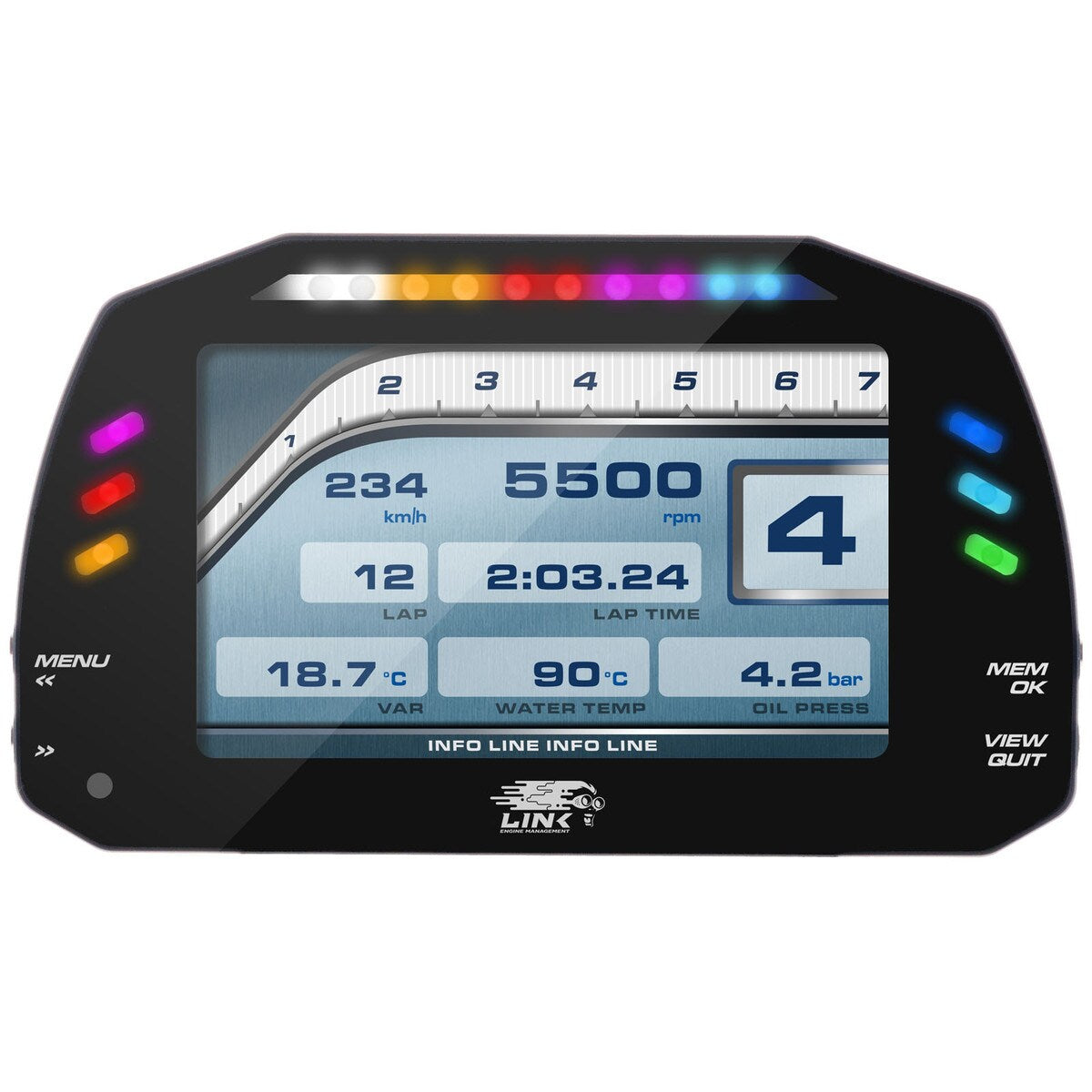 LINK MXS Strada 5-inch Dash