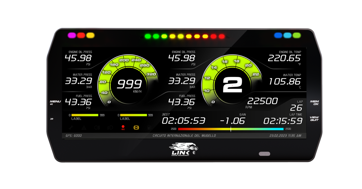 LINK MXT Strada 10-inch Dash