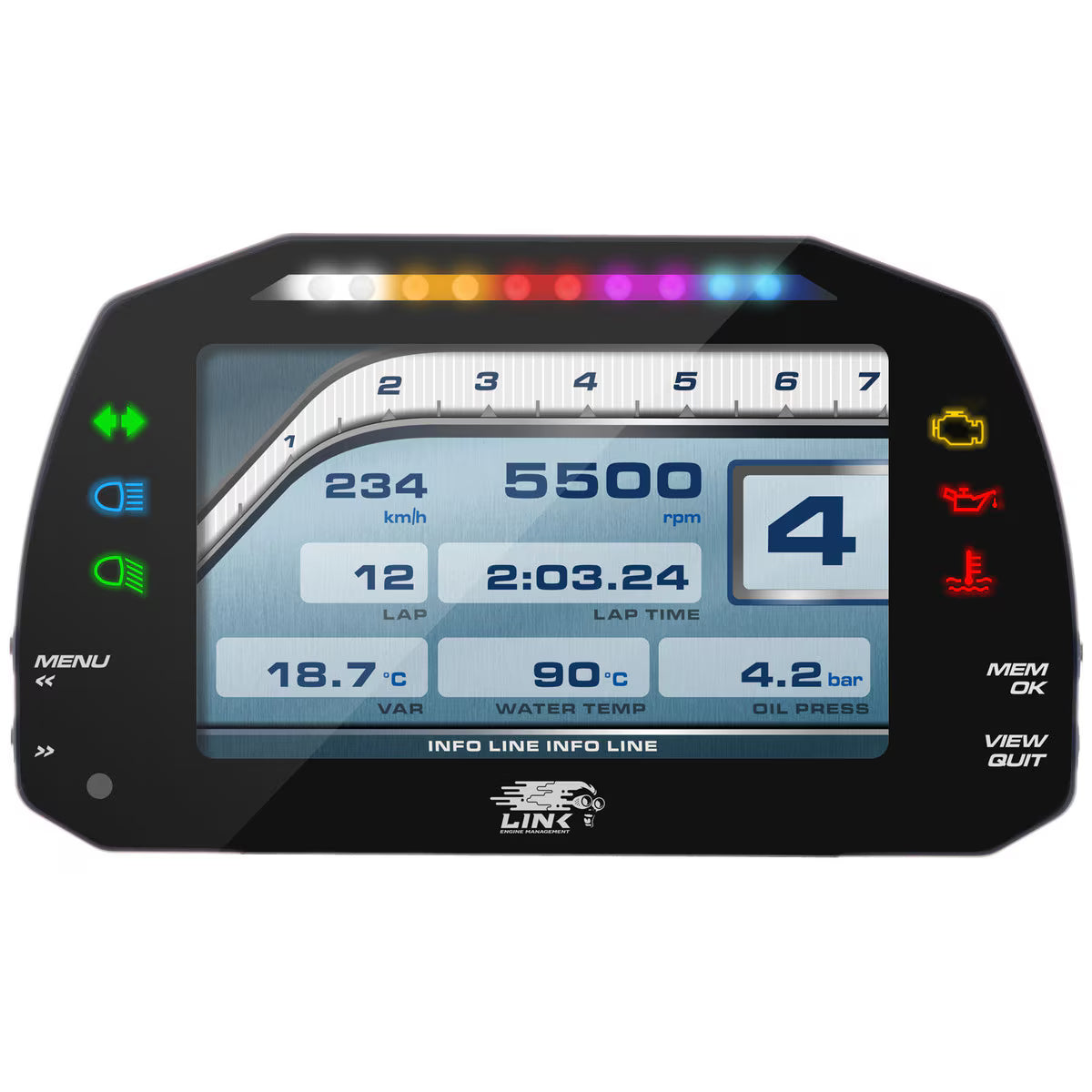 LINK MXS Strada 5-inch Dash
